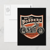 Rotschopf Freds Bobber Postkarte (Vorne/Hinten)