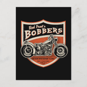 Rotschopf Freds Bobber Postkarte