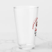 Rotschul-Fußballspieler personalisiert Glas (Rechts)