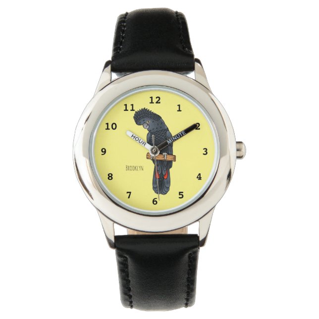 Rotschwanz-Cartoon Armbanduhr (Vorderseite)