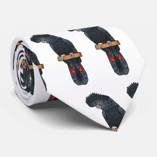 Rotschwanz-Cartoon Krawatte (Gerollt)