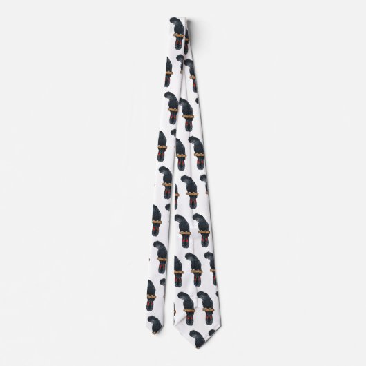 Rotschwanz-Cartoon Krawatte (Rückseite)