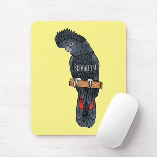 Rotschwanz-Cartoon Mousepad (Mit Mouse)