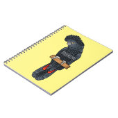 Rotschwanz-Cartoon Notizblock (Linke Seite)