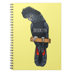 Rotschwanz-Cartoon Notizblock