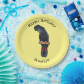 Rotschwanz-Cartoon Pappteller (Party)