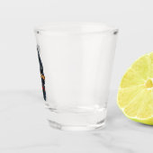 Rotschwanz-Cartoon Schnapsglas (Rechts)