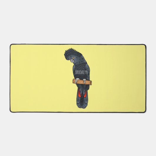 Rotschwanz-Cartoon Schreibtischunterlage (Vorderseite)