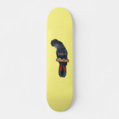 Rotschwanz-Cartoon Skateboard (Vorne)