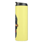 Rotschwanz-Cartoon Thermosbecher (Nach rechts gedreht)