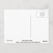 Rotschwanzbäume Postkarte (Rückseite)