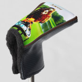 Rotschwanzbussard - mit Initialen oder Namen Golf  Headcover (3/4 Vorderseite)
