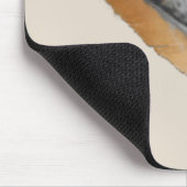 Rotschwanzbussardfeder Mousepad (Ecke)