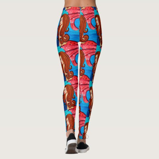 Rotschwanze Leggings (Rückseite)