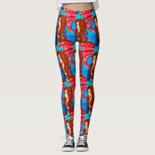 Rotschwanze Leggings
