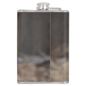 Rotschwanzfalken im Hudson-Tal Flachmann (Rückseite)