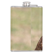 Rotschwanzfalken im Hudson-Tal Flachmann (Rückseite)