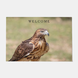 Rotschwanzfalken im Hudson-Tal Fußmatte