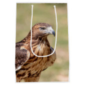 Rotschwanzfalken im Hudson-Tal Mittlere Geschenktüte (Rückseite)