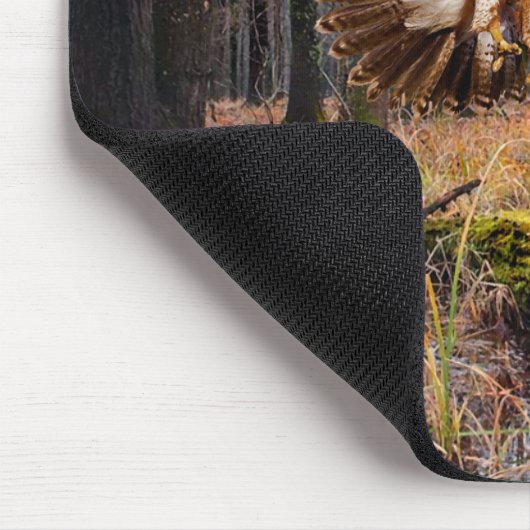 "Rotschwanzfalken" Mousepad (Ecke)