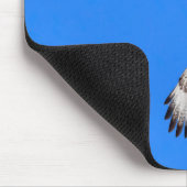 Rotschwanzfalken Mousepad (Ecke)