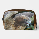 Rotschwanzfalken-Nature-Foto Waschbeutel (Vorderseite)