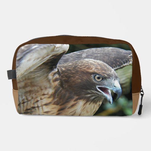 Rotschwanzfalken-Nature-Foto Waschbeutel (Vorderseite)