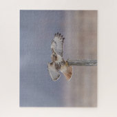 Rotschwanzfalken Puzzle (Vertikal)