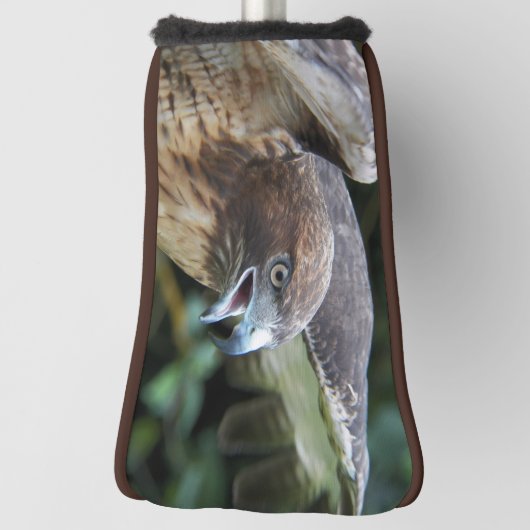 Rotschwanzfalken-Raptor-Foto Golf Headcover (Rotieren 90)