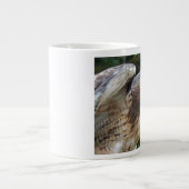 Rotschwanzfalken-Raptor-Foto Jumbo-Tasse (Vorderseite)