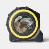 Rotschwanzfalken-Raptor-Foto Maßband (Vorderseite)