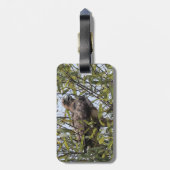 Rotschwanzgepäck Gepäckanhänger (Rückseite vertikal)