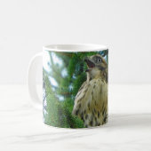 Rotschwanzhahn Kaffeetasse (Vorderseite Links)
