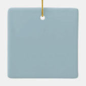 Rotschwanzhawk im Flug Personalisiert Keramikornament (Rückseite)