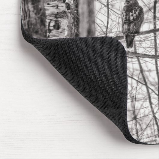 Rotschwanzhawk P8443 Mousepad (Ecke)