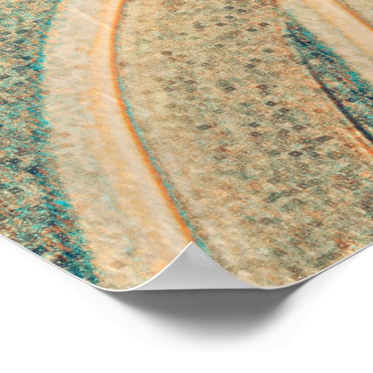 Rotschwanzhawk Poster (Ecke)