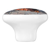 Rotschwanzknochen für die benutzerdefinierte Keram Keramikknauf (Seitenansicht)