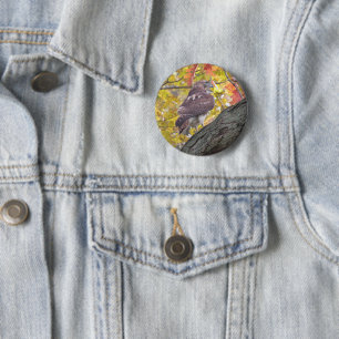 Rotschwanzknopf Button