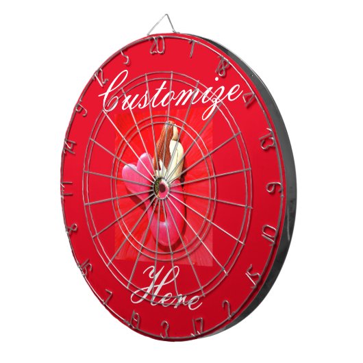 RotschwanzMeerjungfrau Dartscheibe (Vorderseite rechts)