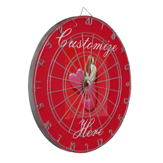 RotschwanzMeerjungfrau Dartscheibe (Vorderseite Links)