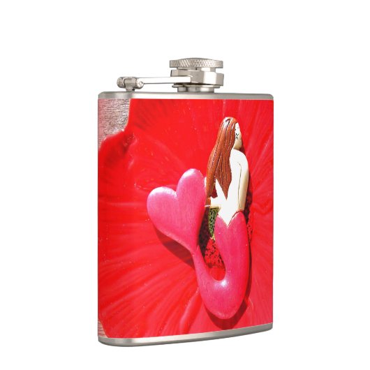 RotschwanzMeerjungfrau Flachmann (Rechts)