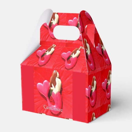 RotschwanzMeerjungfrau Geschenkschachtel (Vorderseite)