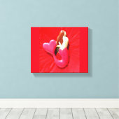 RotschwanzMeerjungfrau Leinwanddruck (Insitu (Holzboden))