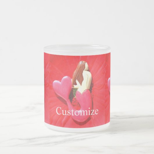 RotschwanzMeerjungfrau Mattglastasse (Mittel)