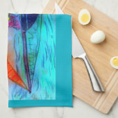 Rotseeschlittenhandtuch Handtuch (Viertel Falte)