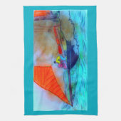 Rotseeschlittenhandtuch Handtuch (Vertikal)