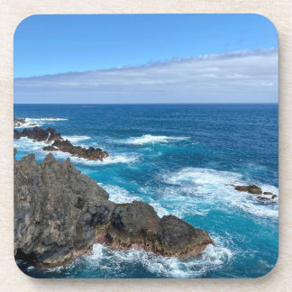 Rotsen in zee getränkeuntersetzer