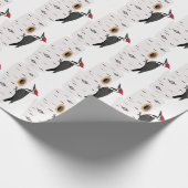 Rotspecht Geschenkpapier (Ecke)