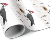 Rotspecht Geschenkpapier (Rolleneckpunkt)