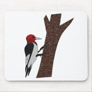 Rotspecht Mousepad